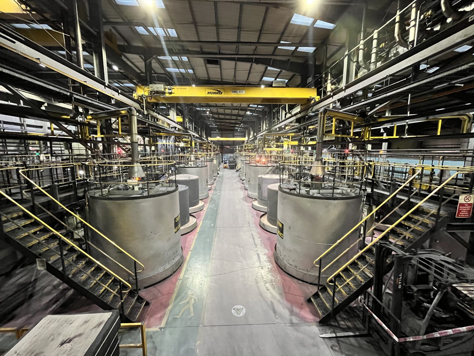 Industrial mechanical maintenance work